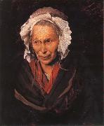 Theodore Gericault Madwoman afflicted with envy painting